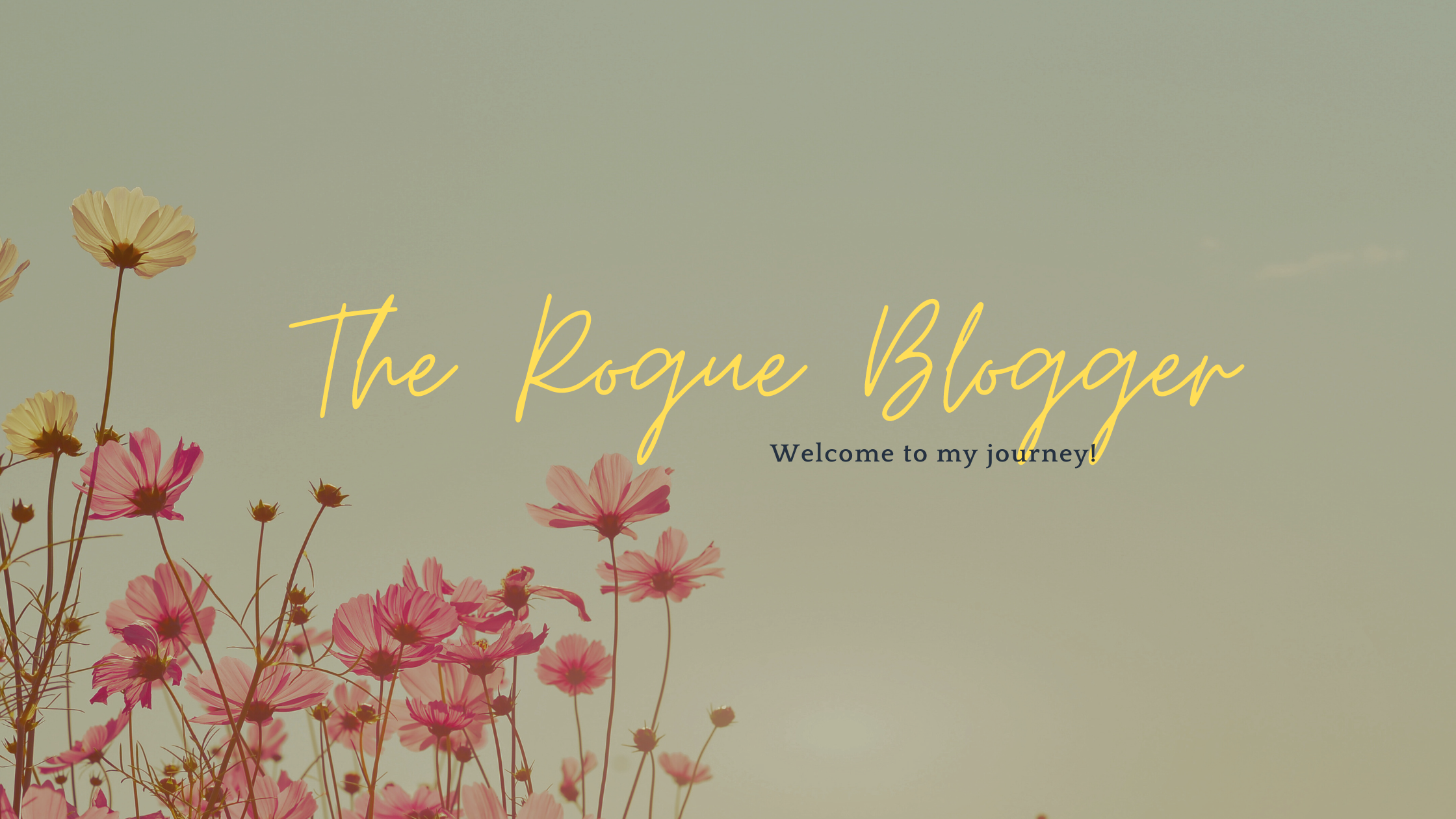 This is the banner and logo of The Rogue Blogger website.